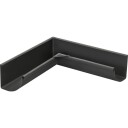 VM Gjæringssag ANTHRA-ZINC innvendig/kvartrund/loddet - 0,8/333 mm anthracite grey 45.5 x 45.5 x 13 cm