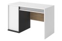 Metropolitan Skrivebord 120x56 cm   Brun/Hvit/Lysegrå/Sort