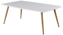 Venture Design Plaza salongbord Natur/hvit 120 x 70 cm