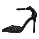 Albano Dame Sko Svart 38 EU,
