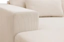 Grande 5 seters U Sofa med Divan Venstre   Beige Manchester