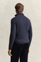 Gant Superfine Lambswool Hz   DARK NAVY MELANGE   S