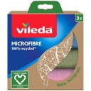 Vileda Mikrofiberklut 100% resirkulert materiale 3-pakning
