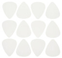 D-Grip Picks Jazz 351 Nylon Hvit 0,38