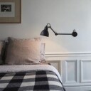 Lampe Gras N°204 L40 SW Vegglampe Sort