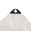 Presenning 650 g/m² 2x3 m hvit
