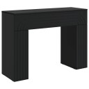 vidaXL Kaffebord Svart 102 x 35 x 75 cm Konstruert tre