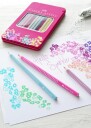 Faber Castell Sparkle colour pencil.12 pc in tin box