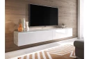 Cuguen TV benk 180 cm   Hvit/Grå
