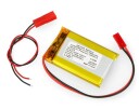 Akyga Li-Pol-celle 900 mAh 1S 3,7V JST-BEC-kontakt + plugg 50x34x5 mm