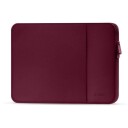 Tech Protect neoprenveske for bærbar PC 15 16" Burgunder