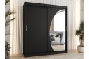 Amira Garderobeskap Med Speil 180x200 cm - Beige