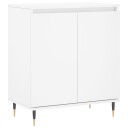 vidaXL Skjenk hvit 60x35x70 cm konstruert tre