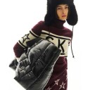 Perfect Moment Faux Fur Trapper Hat Black OS