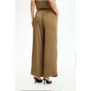IN Front Dame Bukser Brun 2XL,