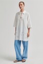 Second Female   Kjole Millea Tunic Dress   Hvit