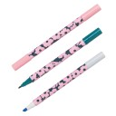 Whsmith Tusj m/dobbel Spiss Emerald Blush