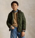 Ralph Lauren Kids Hooded Barn Jacket   COMPANY OLIVE/C8496   S
