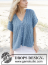 239-13 Swirling Sea Vest