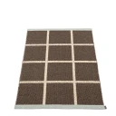 Pappelina Vevd Teppe Criss Pop Dark Brown