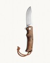 Øyo Tinden Foldekniv 9cm Sandblåst 8CR Stål med Valnøttskaft