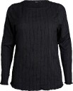 Zizzi   Bluse Vraya L/S Blouse   Svart