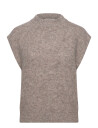 A View Patrisia Knit Vest   Brown   S