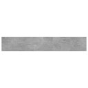  Hylleplater 4 stk betonggrå 60x10x1,5 cm sponplate 8720286244630