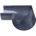 Plastmo 11" innvendig gjæring 90°, grafitt gray 11" / 120 mm