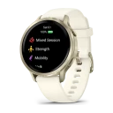 Garmin Venu 4 41mm Lys Gull/Bone