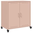  Skjenk rosa 68,5x39x72 cm kaldvalset stål 8721102635403