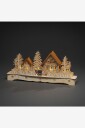Konstsmide - B/O Tresilhuett med 9 LED-lys - Beige