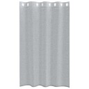  Gardiner med gardiner 2 pcs Mørke grå Polyester
