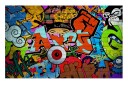 Fototapet Graffiti Art 100x70 - Artgeist sp. z o. o.