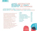 James Brandon Lewis  Abstraction is Deliverance  CD
