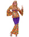 Flower Power - Damekostyme - Strl M