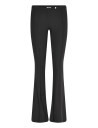 Monki Stretchy Flared Trousers Black 34