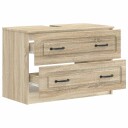 vidaXL Baderomsvaskeskap UTRECHT Sonoma eik 82 x 41 x 56 cm
