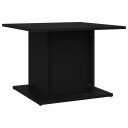 vidaXL Salongbord svart 55,5x55,5x40 cm sponplate