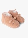 Liewood Alban Cat Pile Boot Slipper   Pink   30