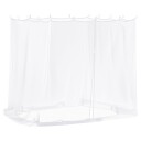 vidaXL Myggnett for hagepavillon 220 mesh Hvit 2 x 2 x 2 m Polyester