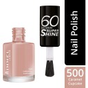 Rimmel London 60 Seconds Super Shine Nail Polish #500 Caramel Cup