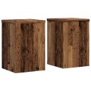  Plantestativer 2 stk gammelt tre 25x25x35 cm konstruert tre