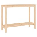 vidaXL Konsollbord 110x40x80 cm heltre furu