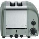 Dualit Classic Brødrister 2 Skiver Rustfritt Stål Grønn