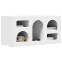  TV skap Hvit 80 x 35 x 40 cm Konstruert tre