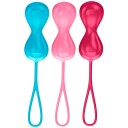 Satisfyer Power Balls Vaginakuler 3 stk     - Forskjellige farger