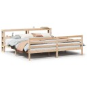  Sengeramme med hodegavl 200x200 cm heltre furu 3305951