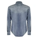 Dondup Herre Skjorter Blå 2XL,