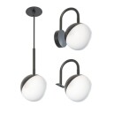 Dansani Bright Lampe 3-i-1 LEDØ120mm Svart Matt
